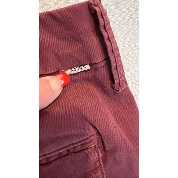 MOTHER THE SHAKER PREP HIGH WAISTED CROP CHINOS SIZE 26 NEW TAGS - Picture 11 of 16